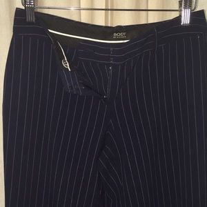 Navy with White pin stripe dress pants